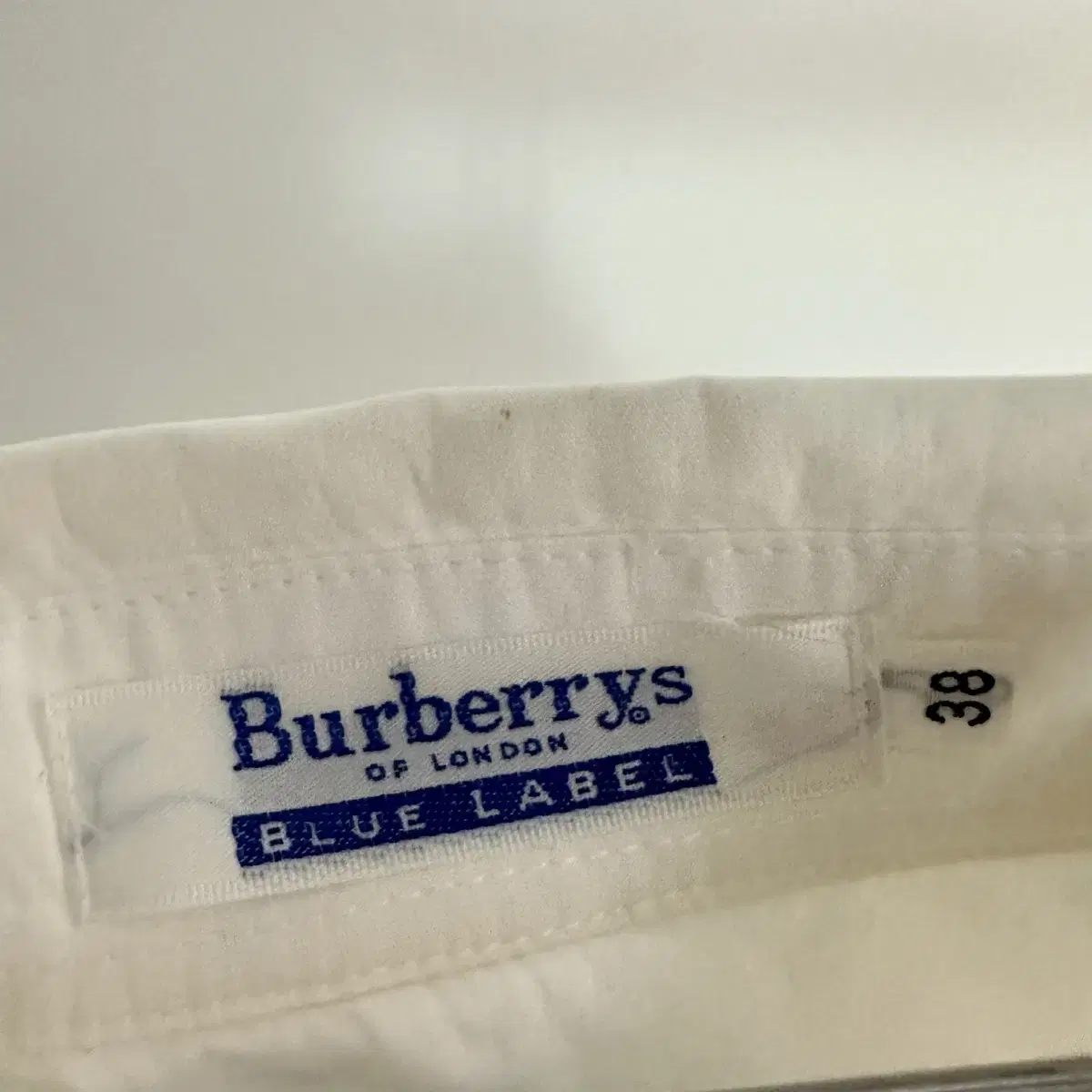 버버리 블루라벨 burberry 로고 반팔 셔츠