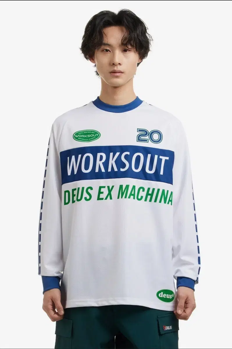 L) Deus Works Out 20th Anniversary Moto Jersey