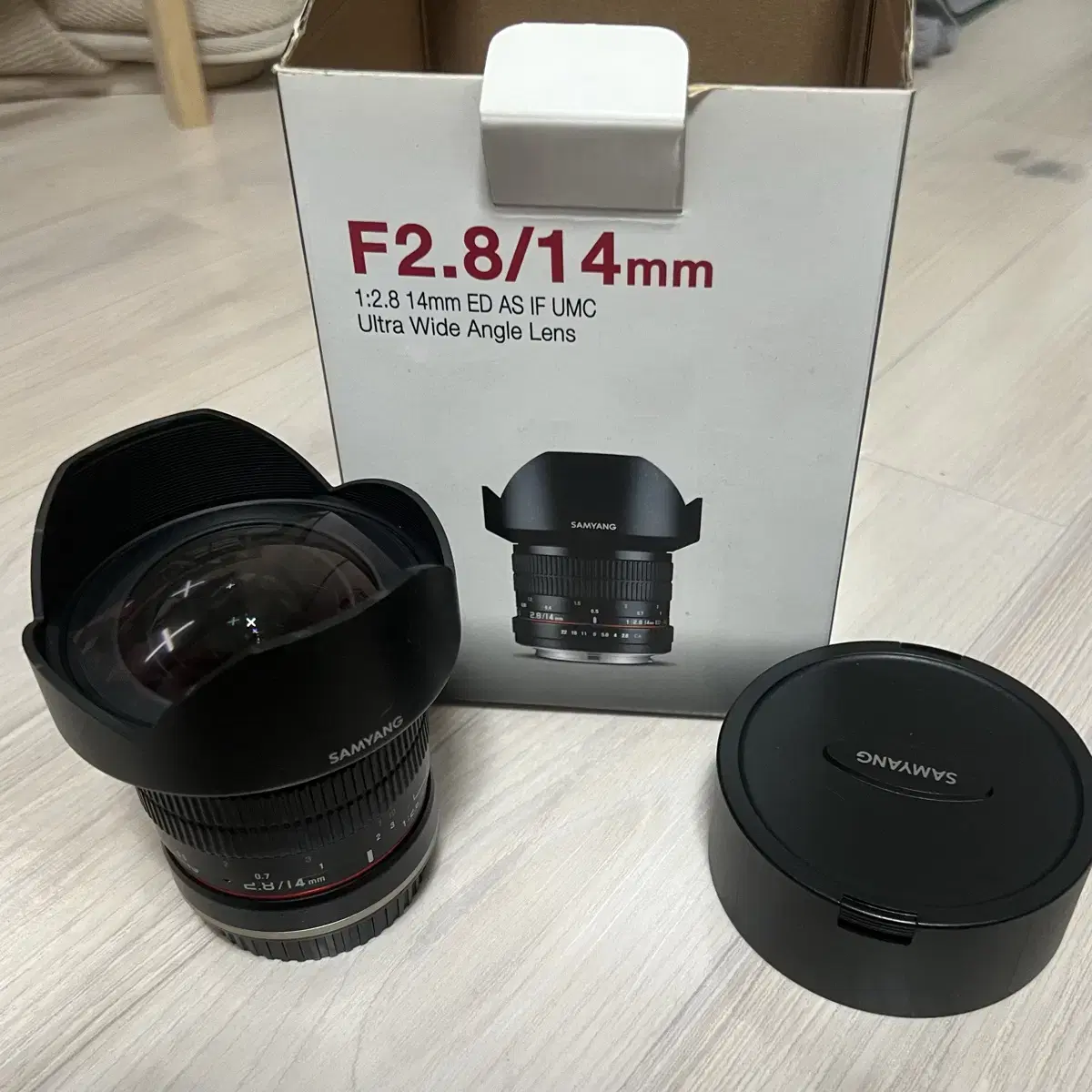 삼양 F2.8 14mm ED AS IF UMC 캐논마운트