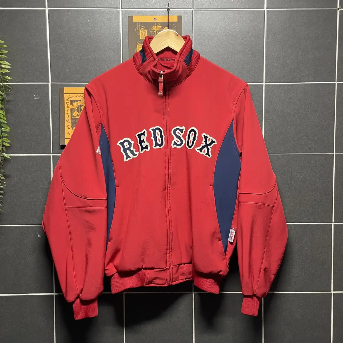 Majestic RED SOX 마제스틱 보스턴 레드삭스팀 자켓