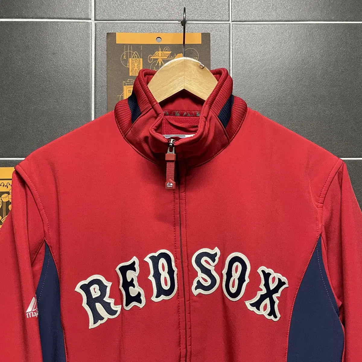 Majestic RED SOX 마제스틱 보스턴 레드삭스팀 자켓