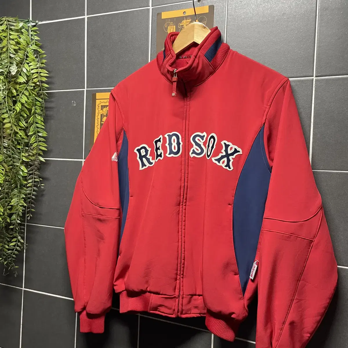 Majestic RED SOX 마제스틱 보스턴 레드삭스팀 자켓