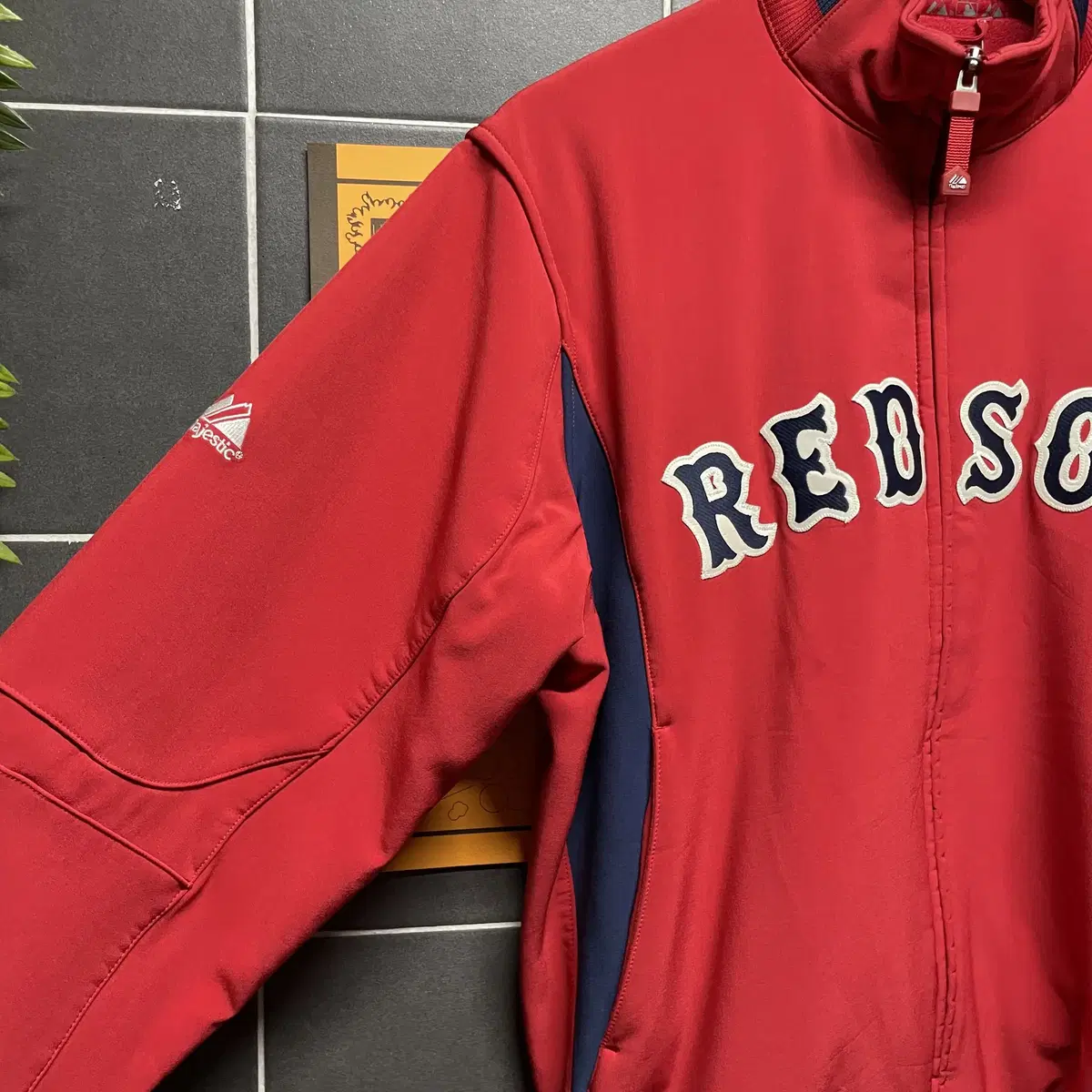 Majestic RED SOX 마제스틱 보스턴 레드삭스팀 자켓