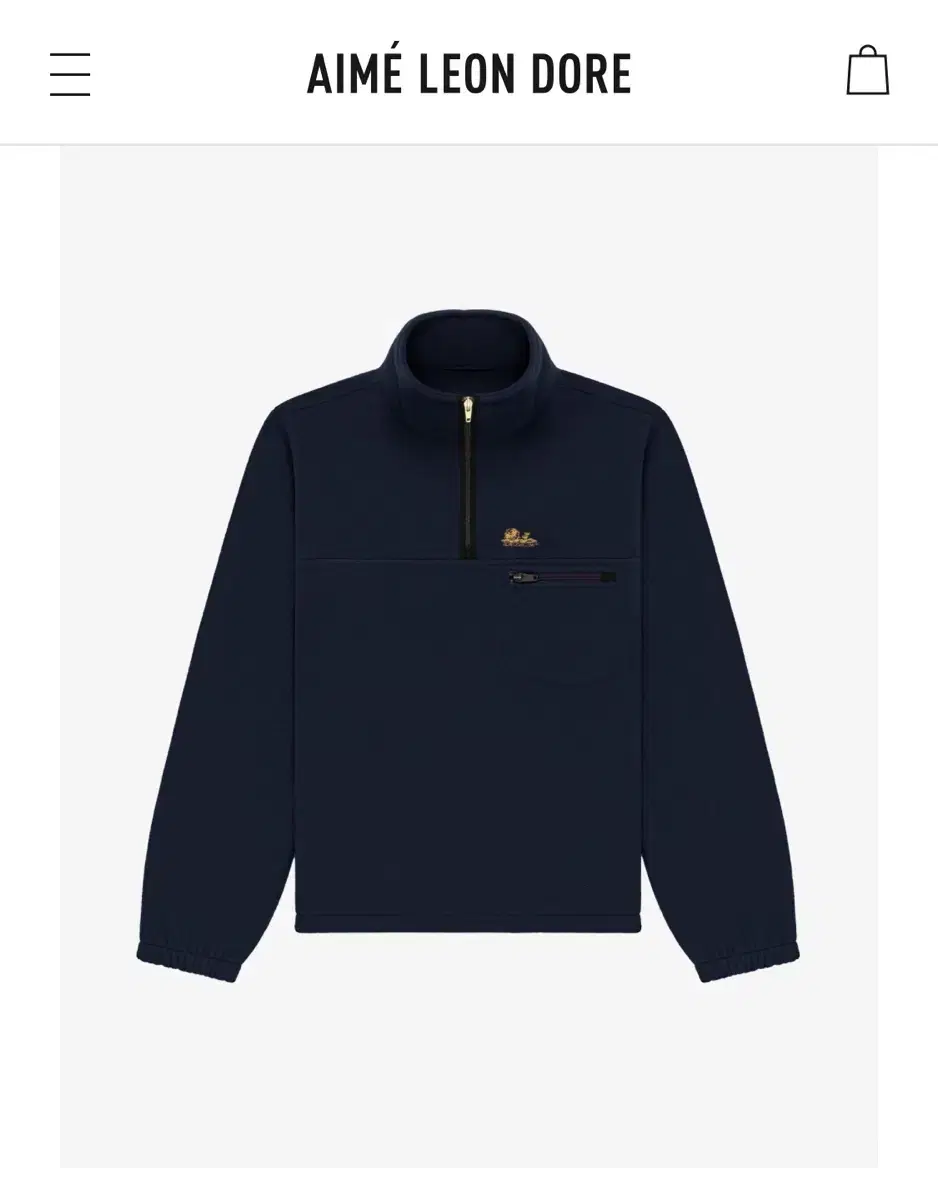 에메레온도르 Unisphere Quarter Zip Fleece Pull