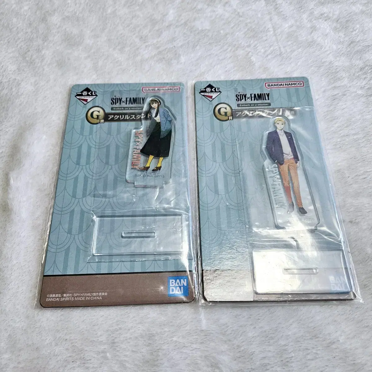 SPY FAMILY First Lottery G Prize acrylic stand JORROID