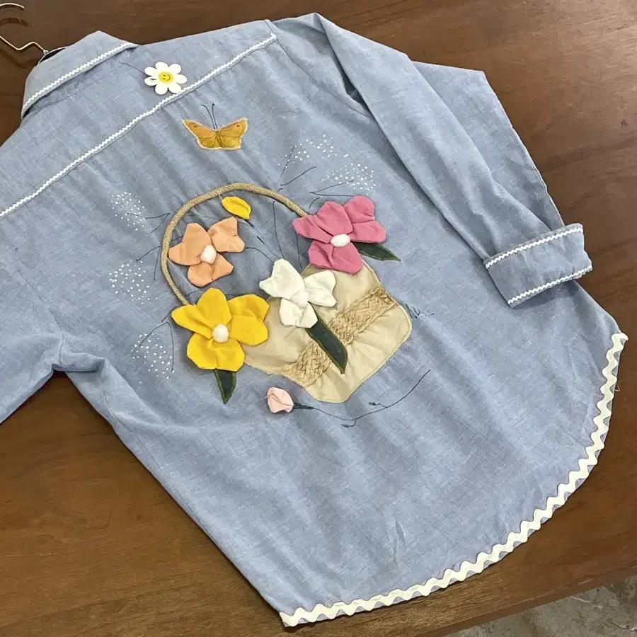 [Hand made] 샴브레이셔츠 커스텀