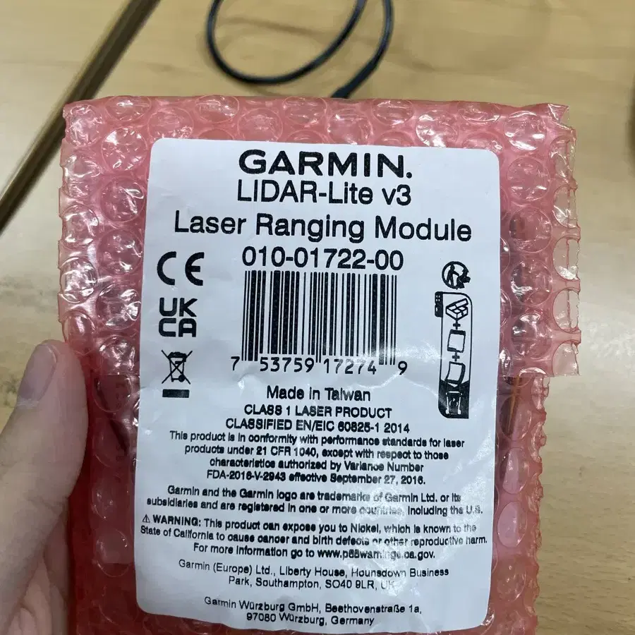 라이다센서 팝니다 Laser Ranging Module(미개봉)