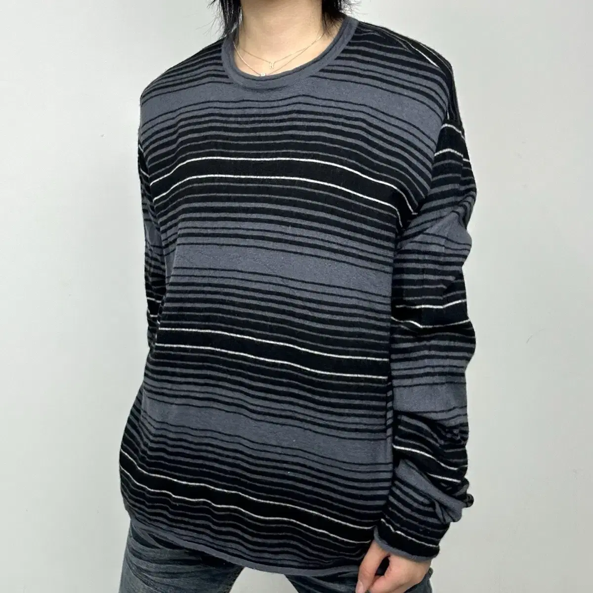 (Free Shipping) Stussy Horizontal Stripe Knit for Stussy