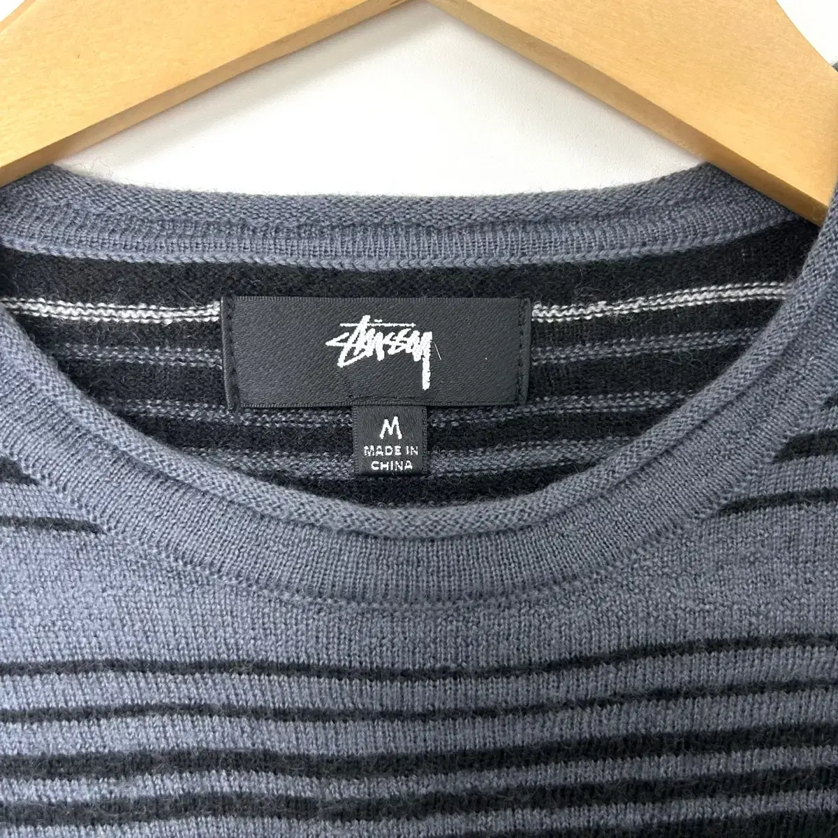 (무료배송) Stussy 스투시 호리존탈 스트라이프 니트