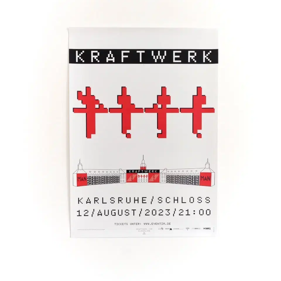 빈티지 포스터 kraftwerk