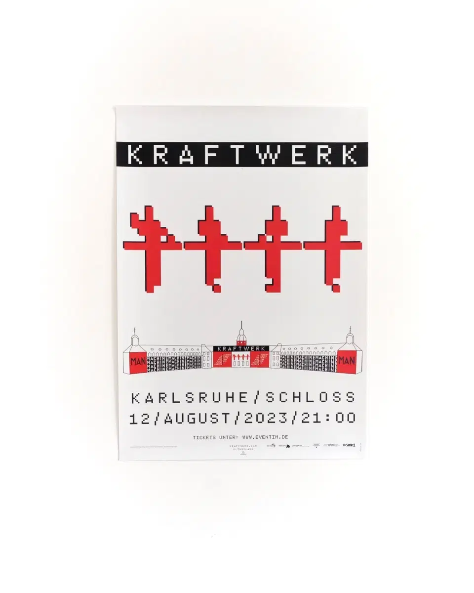 빈티지 포스터 kraftwerk