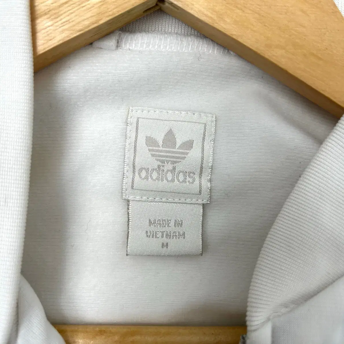 (무료배송) 2000s Adidas 아디다스 빅로고 화이트 져지