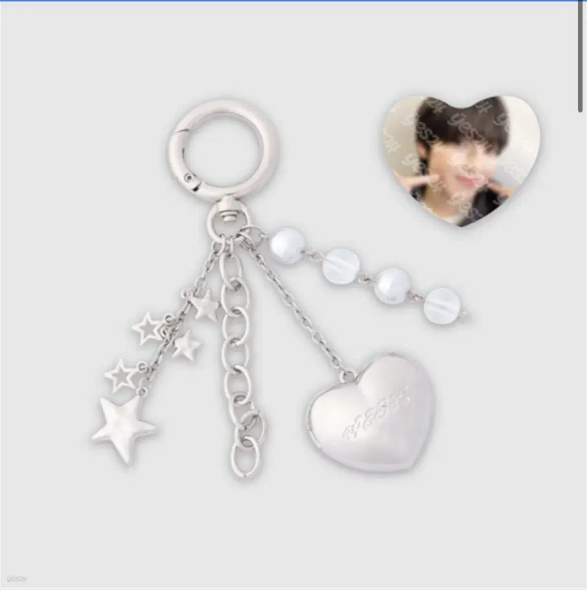 Sakuya Heart Pendant keyring pop up md 2nd