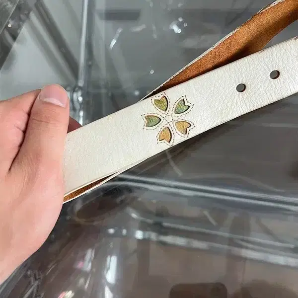 TAKEO KIKUCHI flower belt