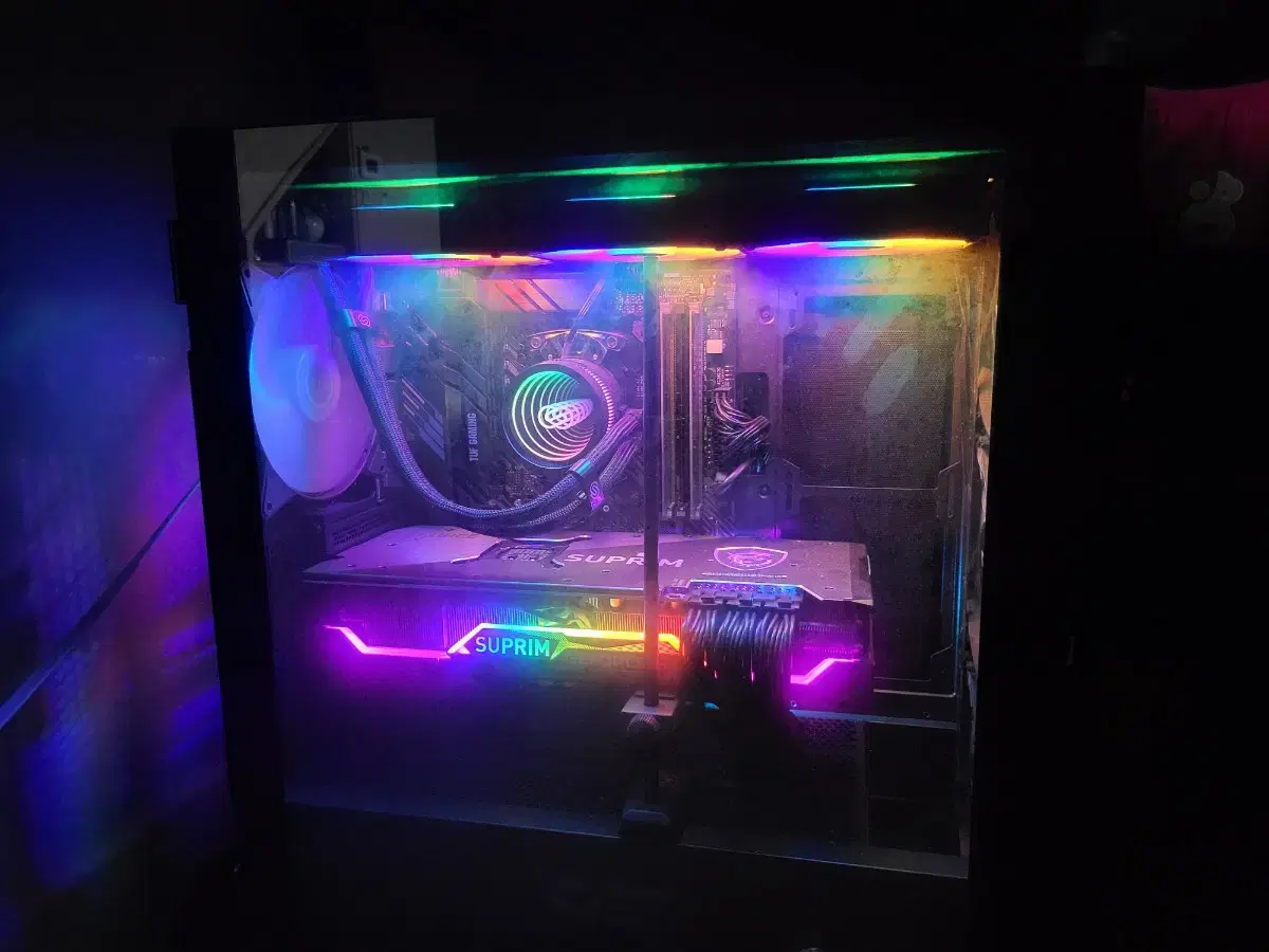 월요일까지만 최고사양슈퍼본체5800x3d  msi3080 슈프림 게이밍