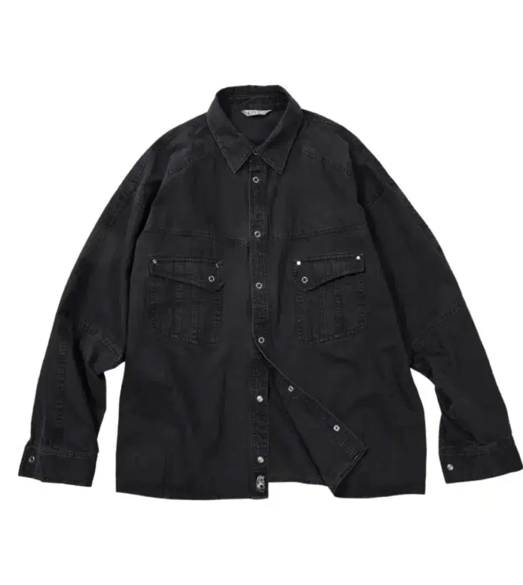 (New)Etce Pocket Shirt BlackS