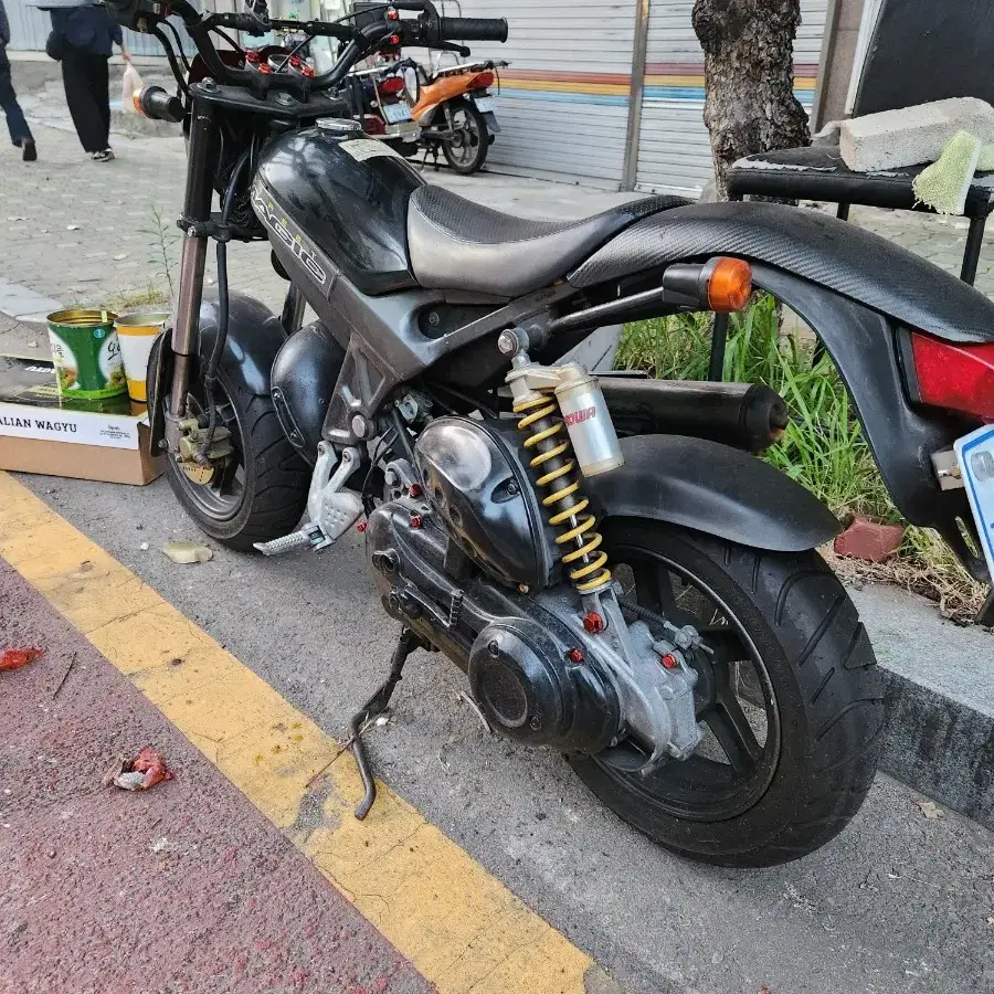 스즈끼  매직50cc