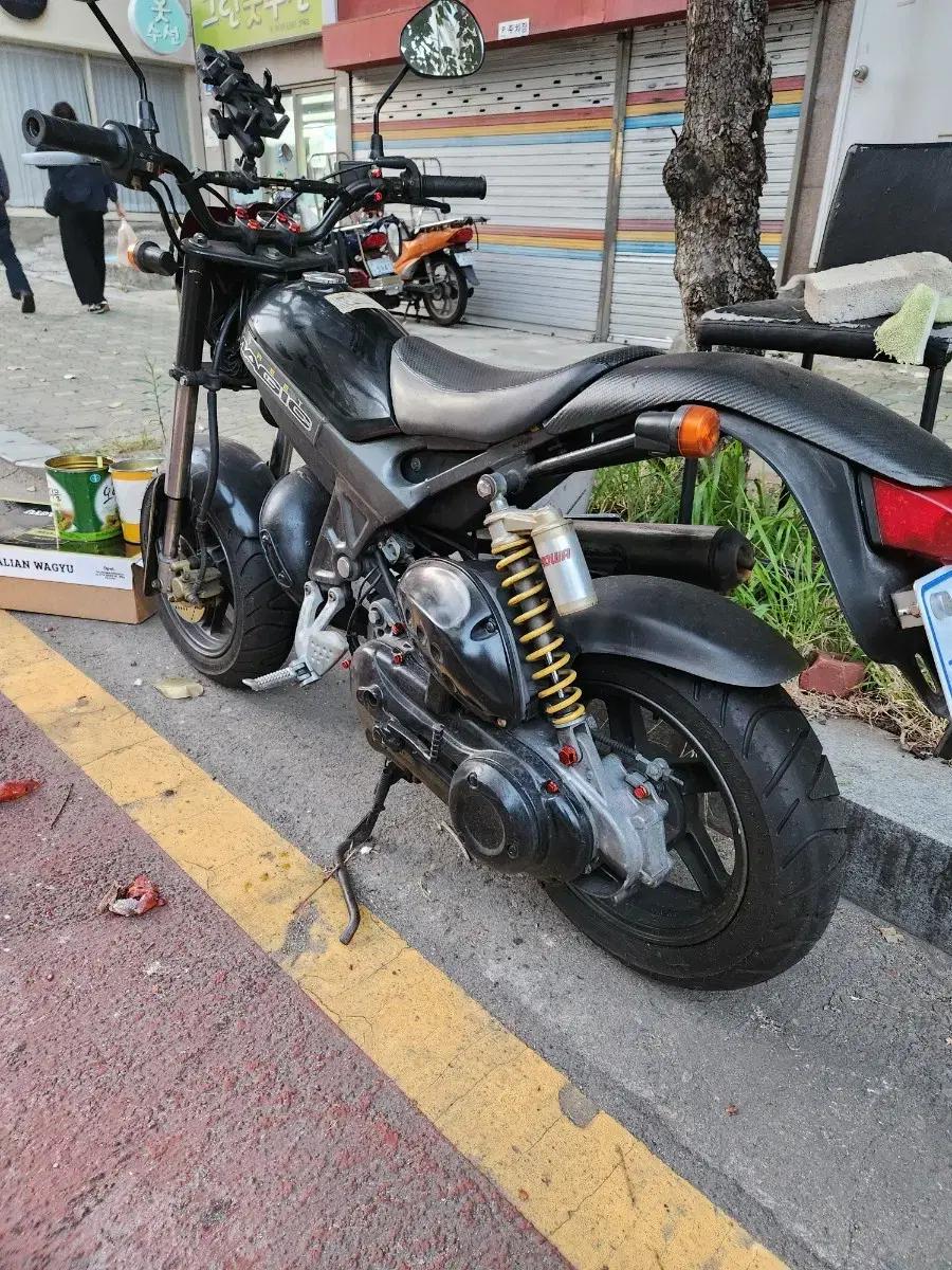 스즈끼  매직50cc