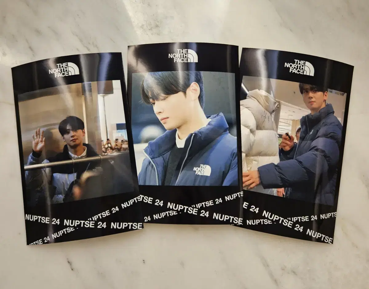 Cha Eunwoo The North Face Photo Card Set