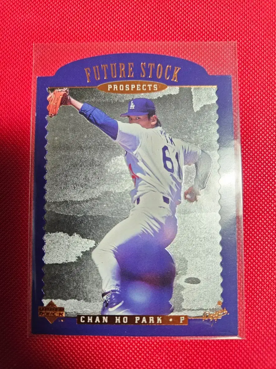 박찬호 1996 Upper Deck Future Stock 인서트 카드