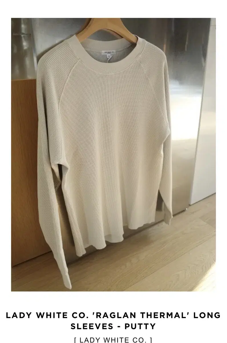 Lady White Waffle Thermal Knit