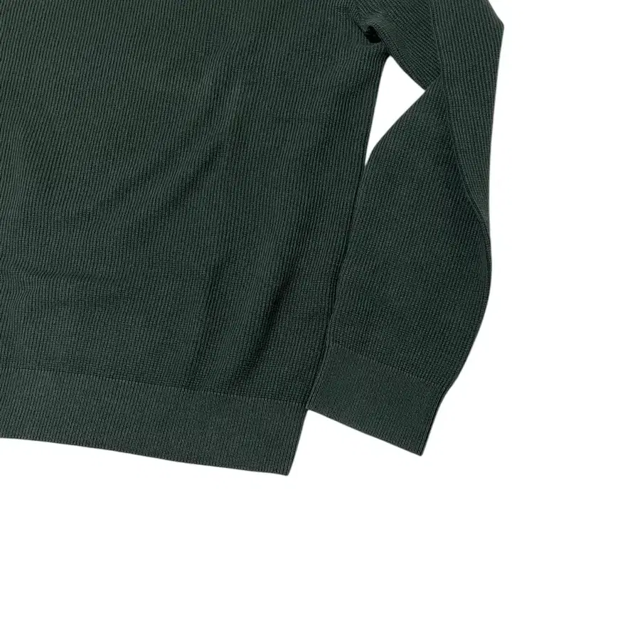 COS Regular Fit Cotton Knit Dark Green L