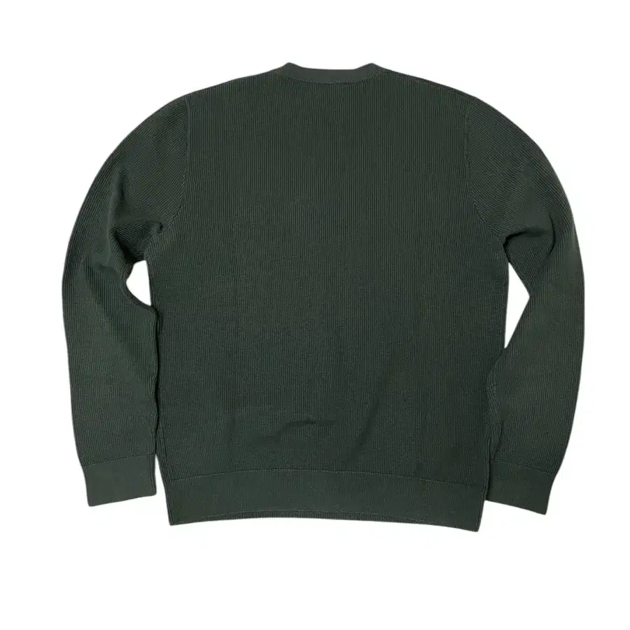 COS Regular Fit Cotton Knit Dark Green L