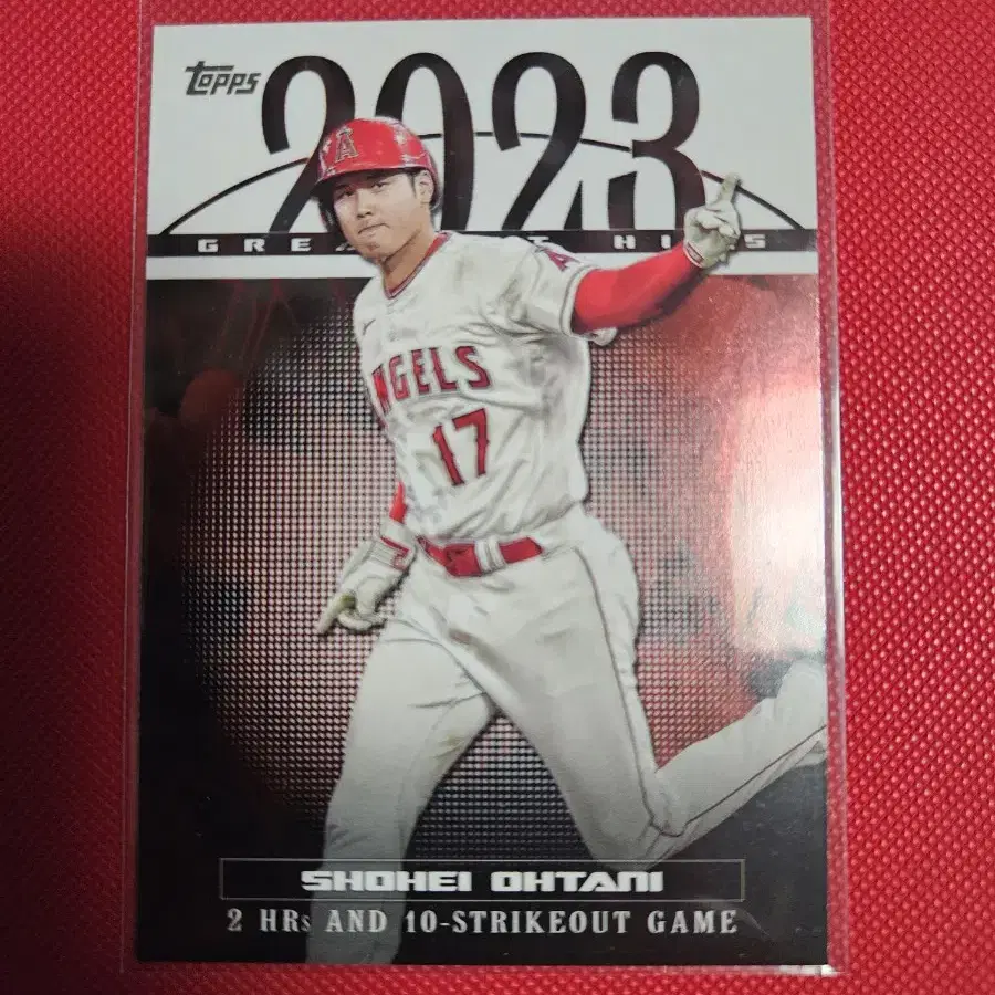 오타니 2024 Topps Greatest hits