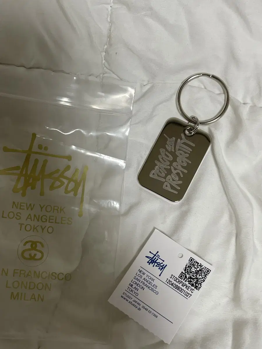 스투시 키링 stussy