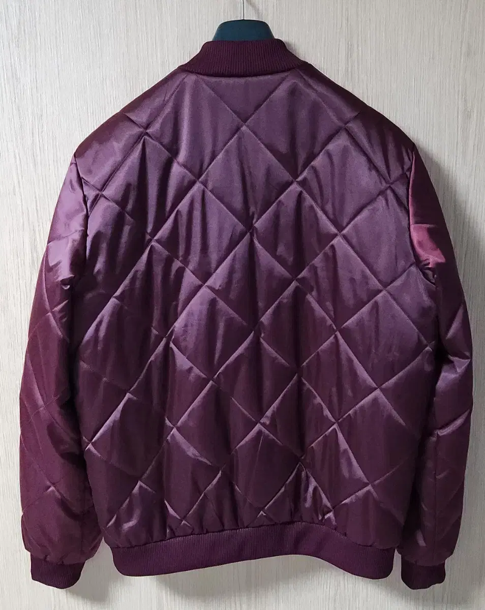 adidas Quilted Jersey Superstar Jumper Burgundy