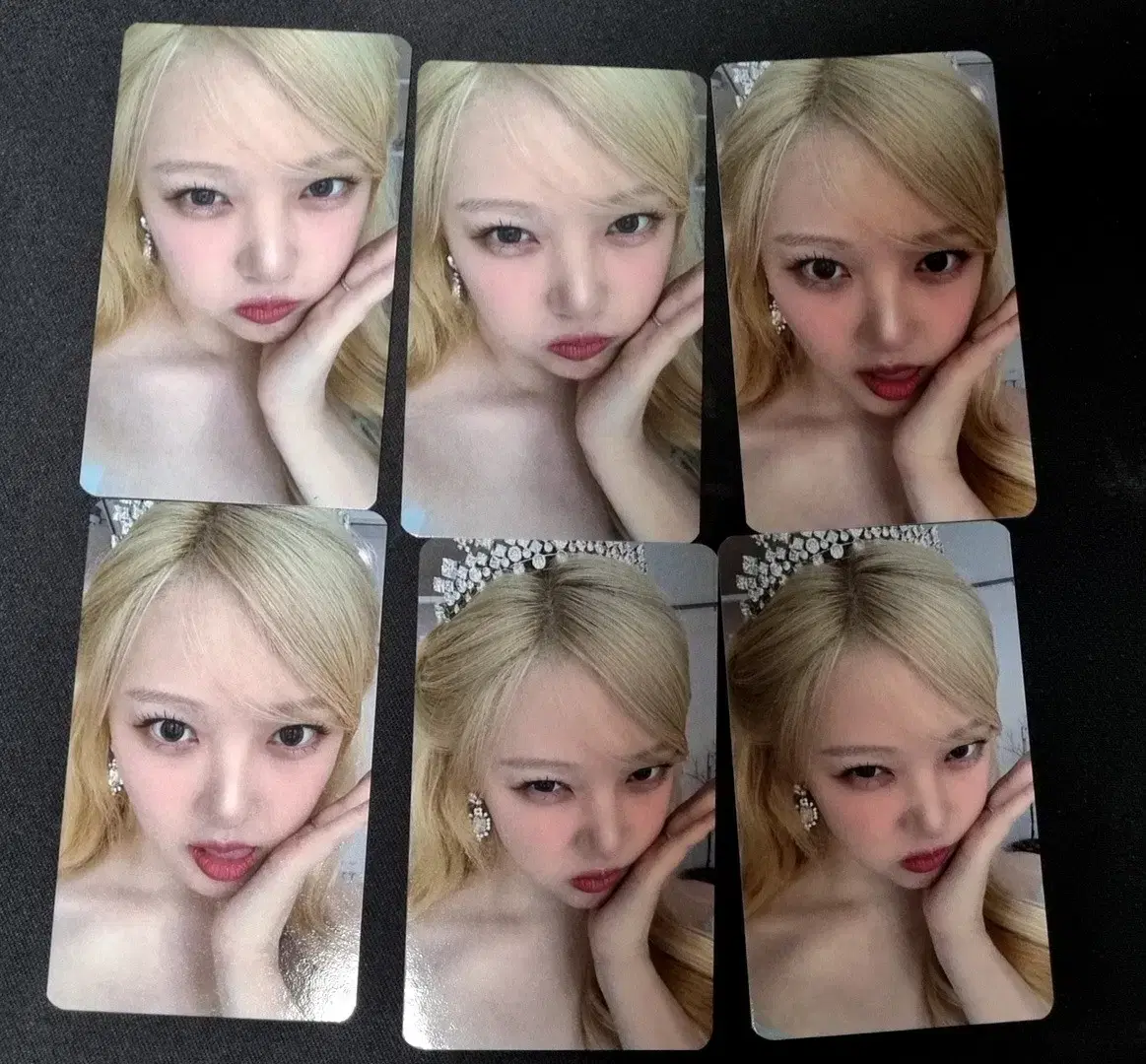 Yerin unreleased photocard sells