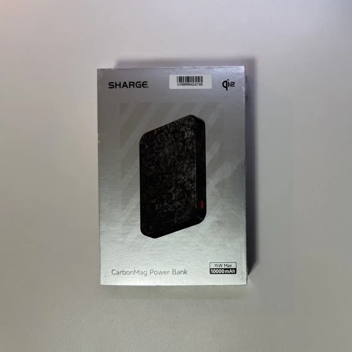 sharge 카본 qi2 맥세이프 보조배터리 10000mah