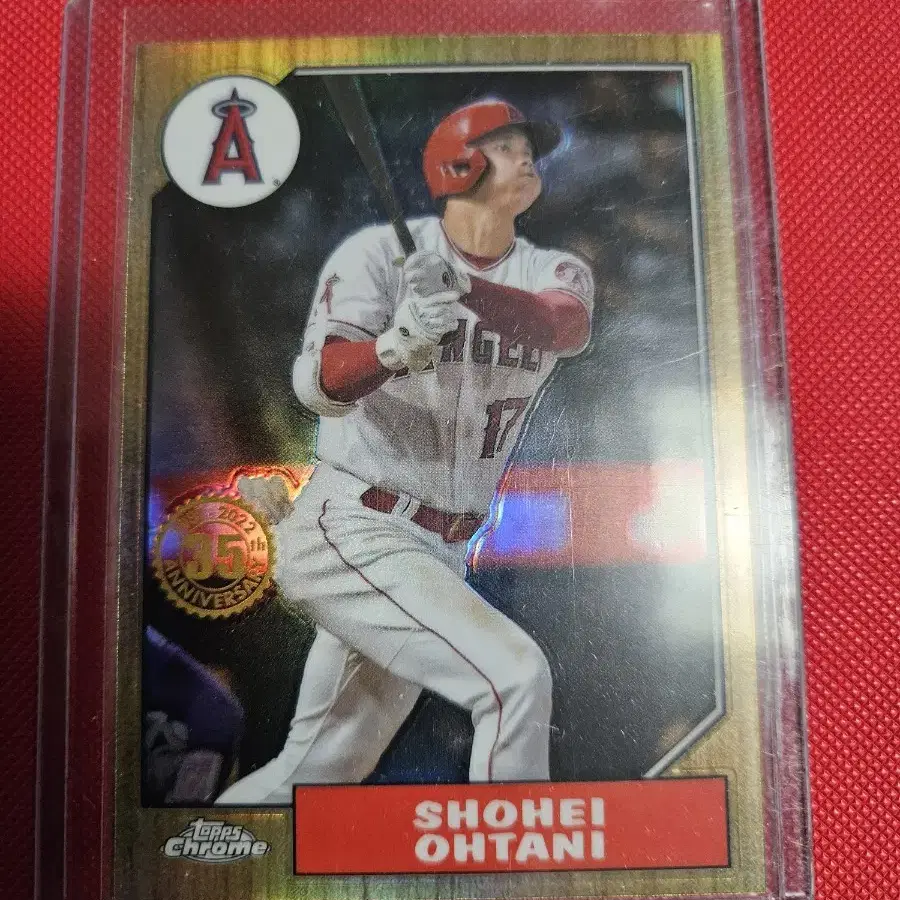 오타니 2022 Topps Chrome 1987 Topps