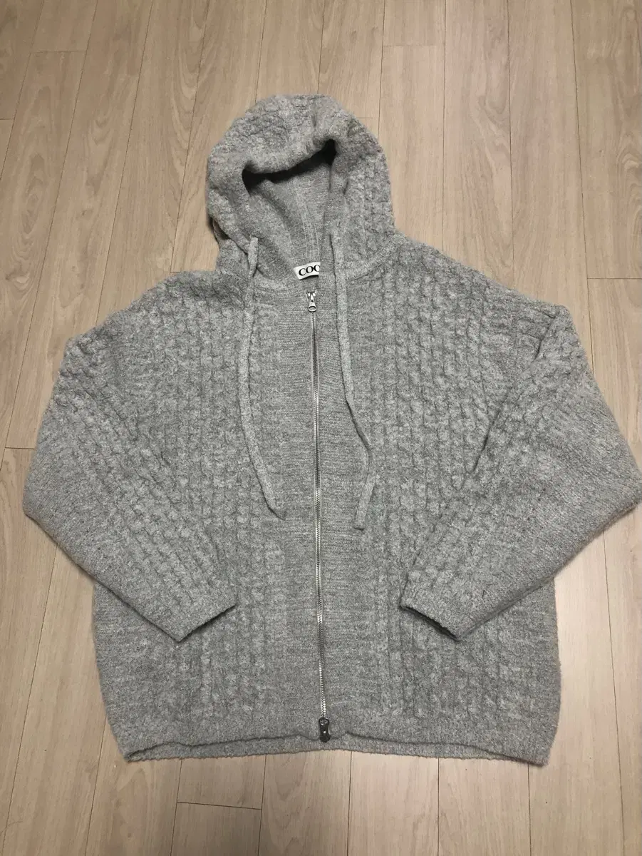 COOR Lingusa Cable Hooded Zip Up