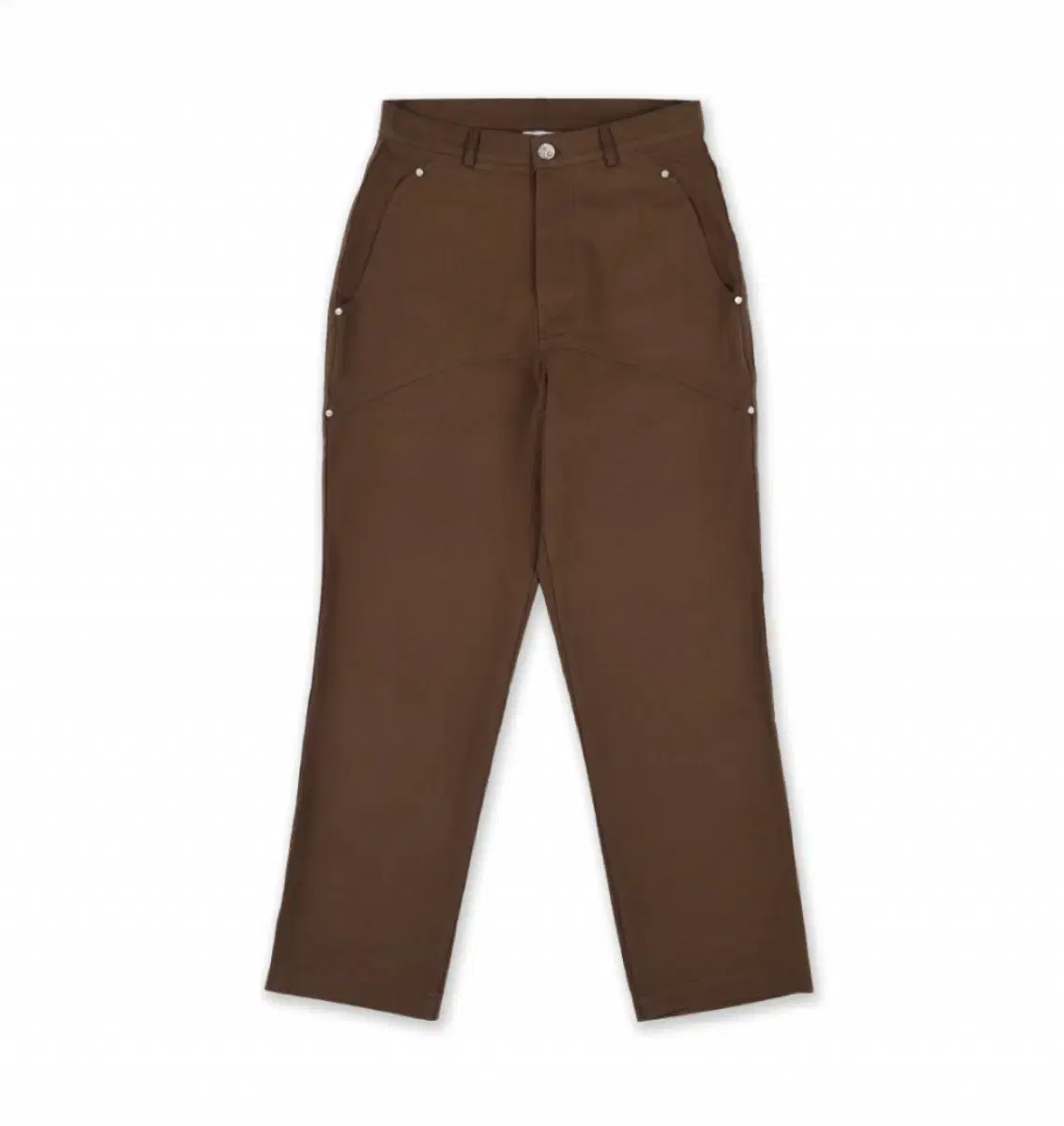 Alesco Heeled Line Work Pants Brown