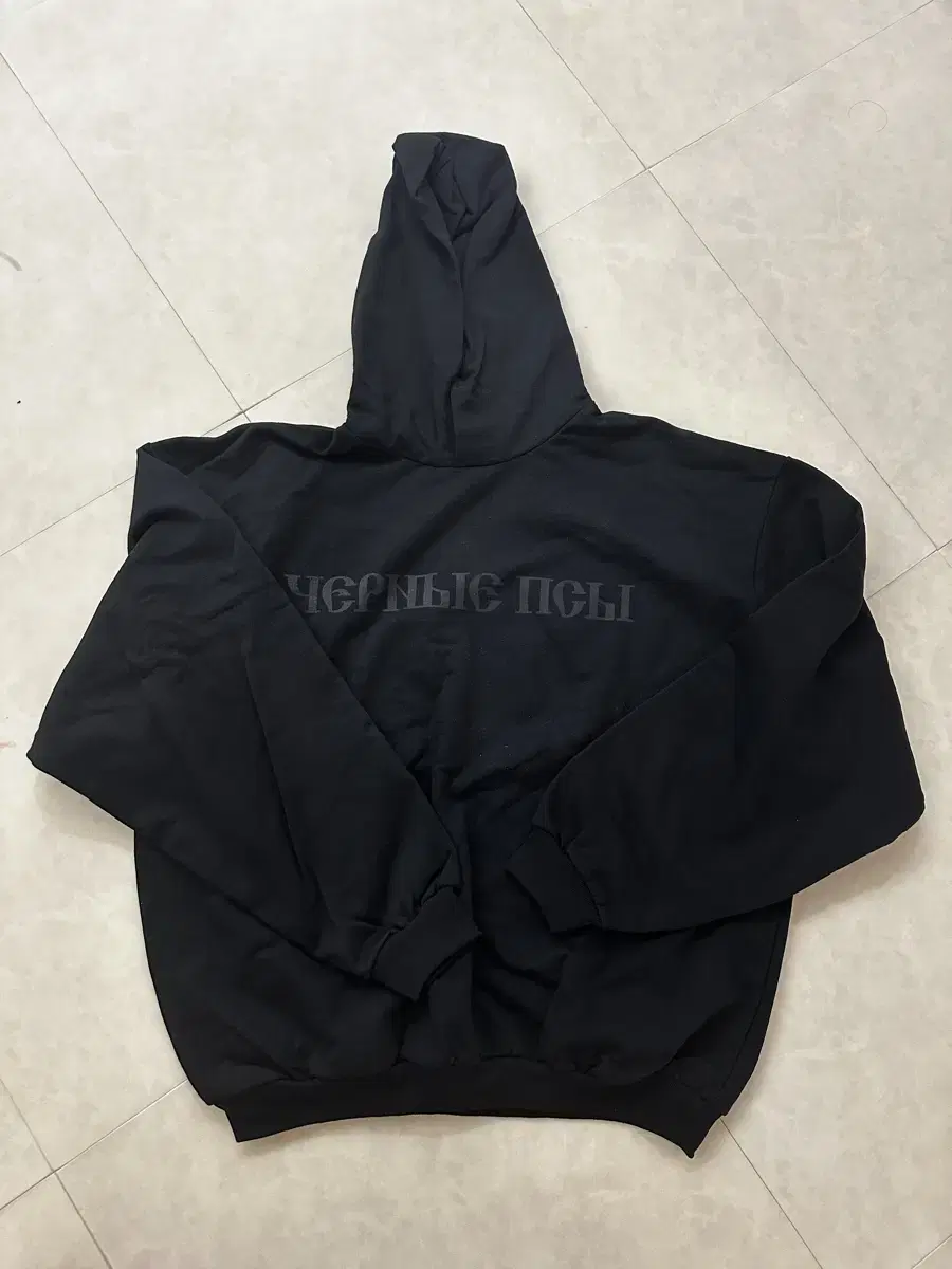 [2]YZY GOSHA Hoodie Black