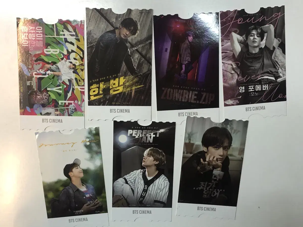 Bulk)Bangtan Amikit Cinema Ticket Photocard