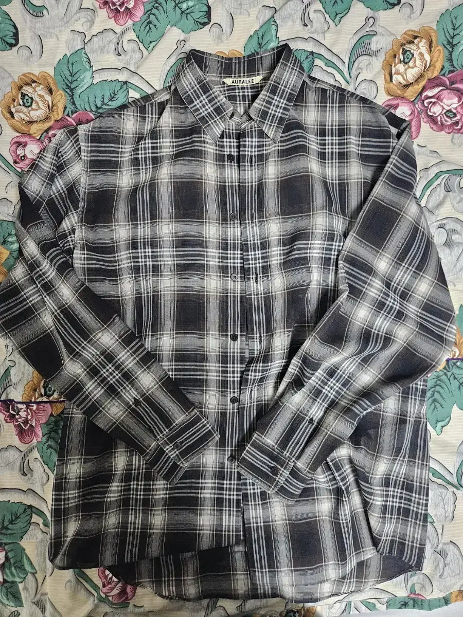 Orari Wool Black Check Shirt 3 sizes sells