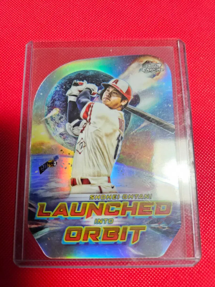 오타니 2023 Topps Cosmic Chrome 리플렉터 카드