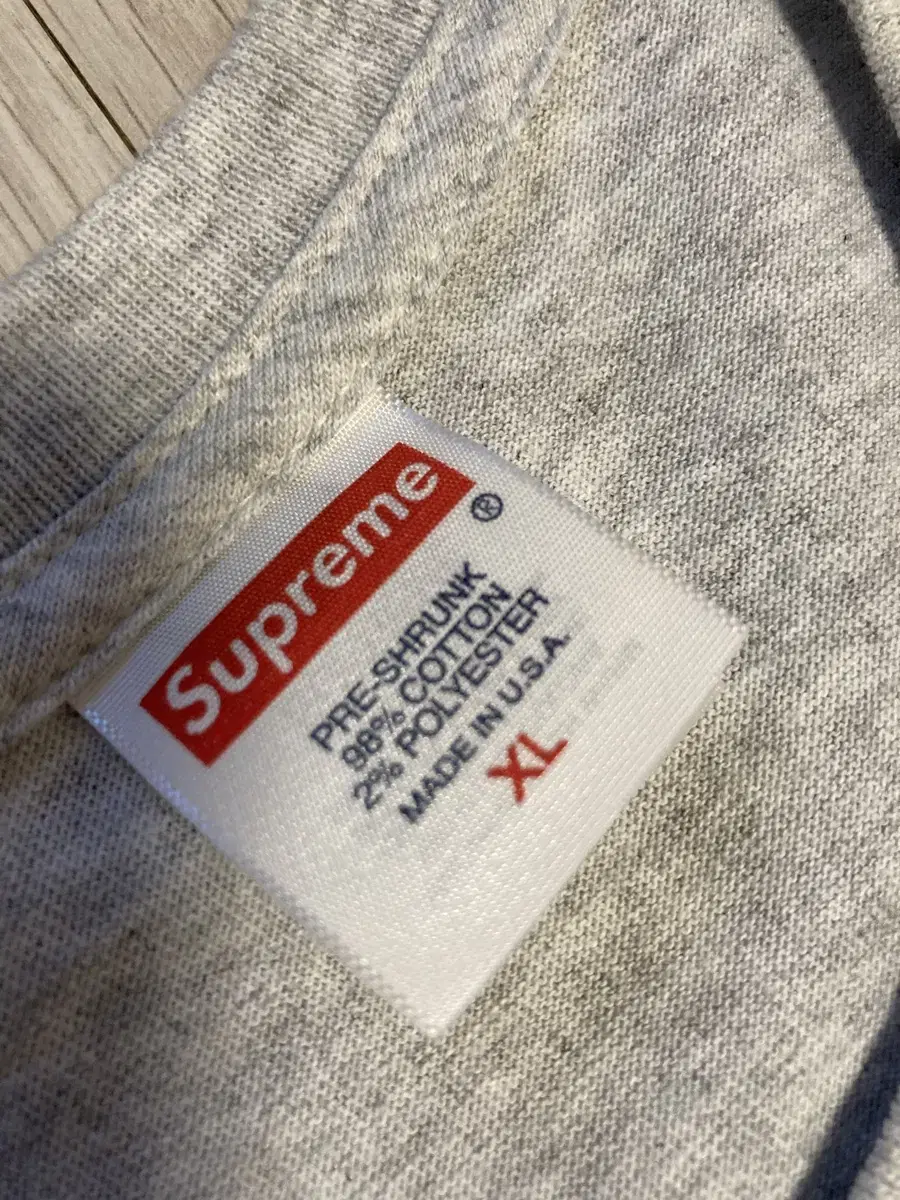 Supreme Gotham T-Shirt Ash Gray 23FW