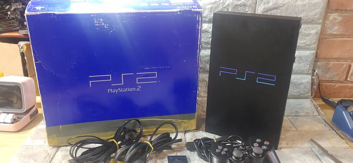 소니 ps2 한국정발 scph-30005번대  1인셋