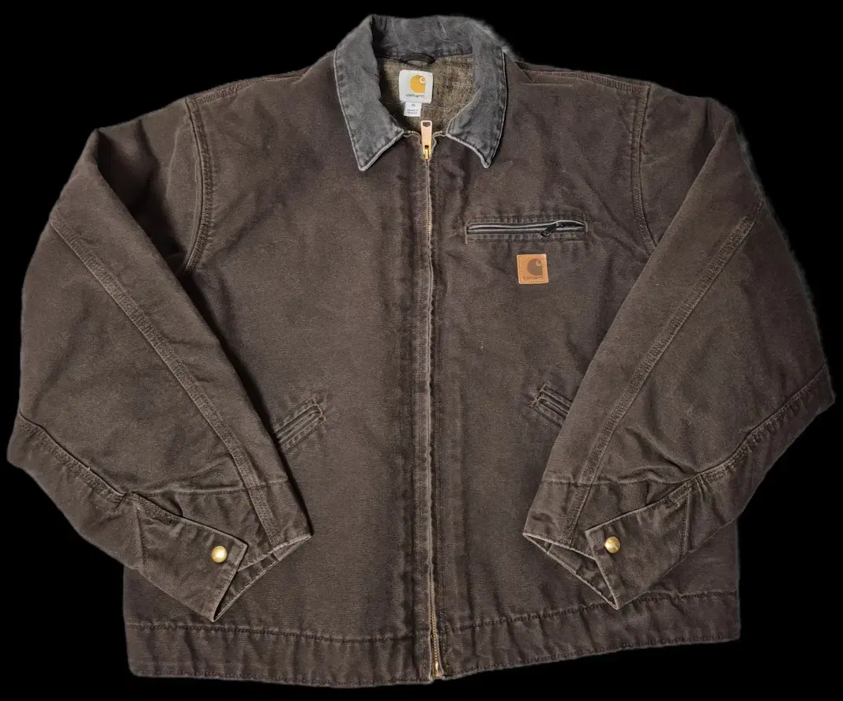 [XL] Calhart Detroit Jacket J97 dkb Dark Brown