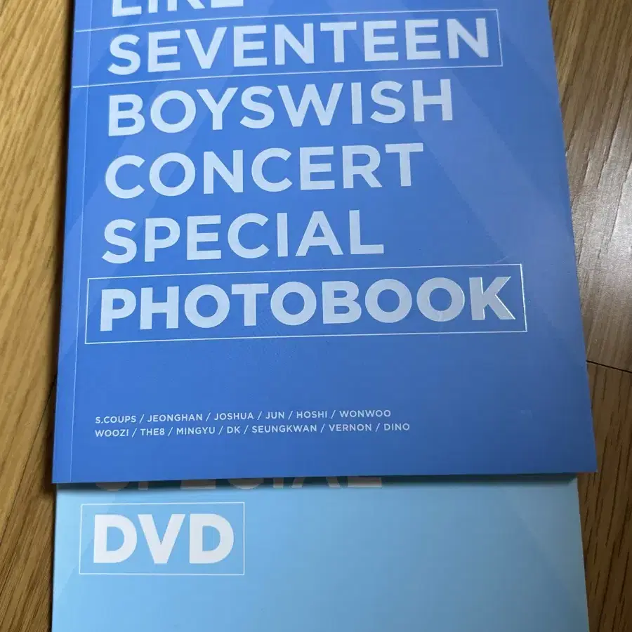 세븐틴 콘서트 팬미팅 디비디 포토북 DVD Photobook