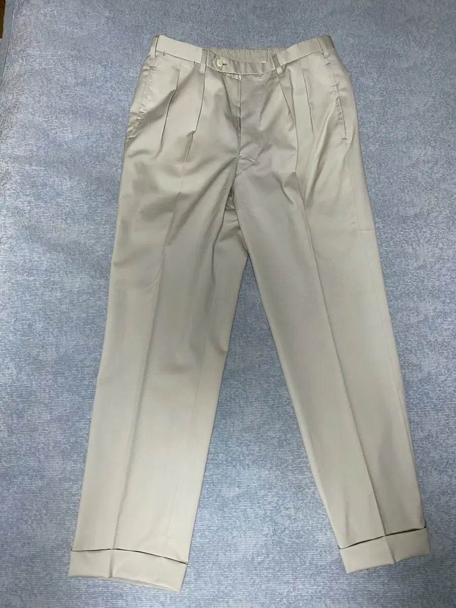 Sartorial Jun Cream Wool Pants