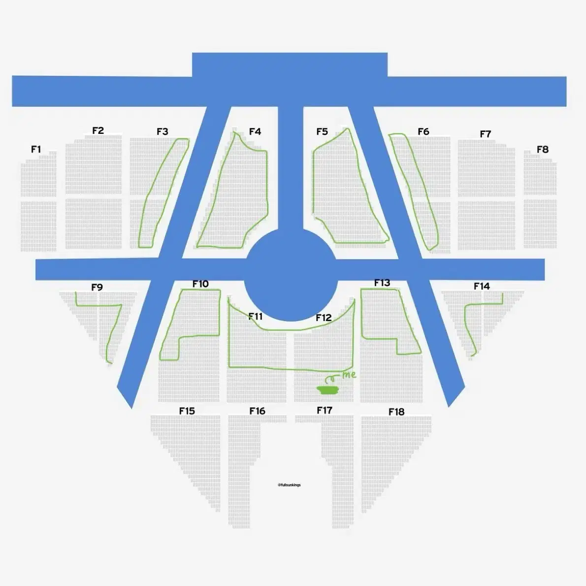 엔시티드림 드림쇼3 앙콘 중콘 vip -> 무대쪽 1층 2층 3층 양도