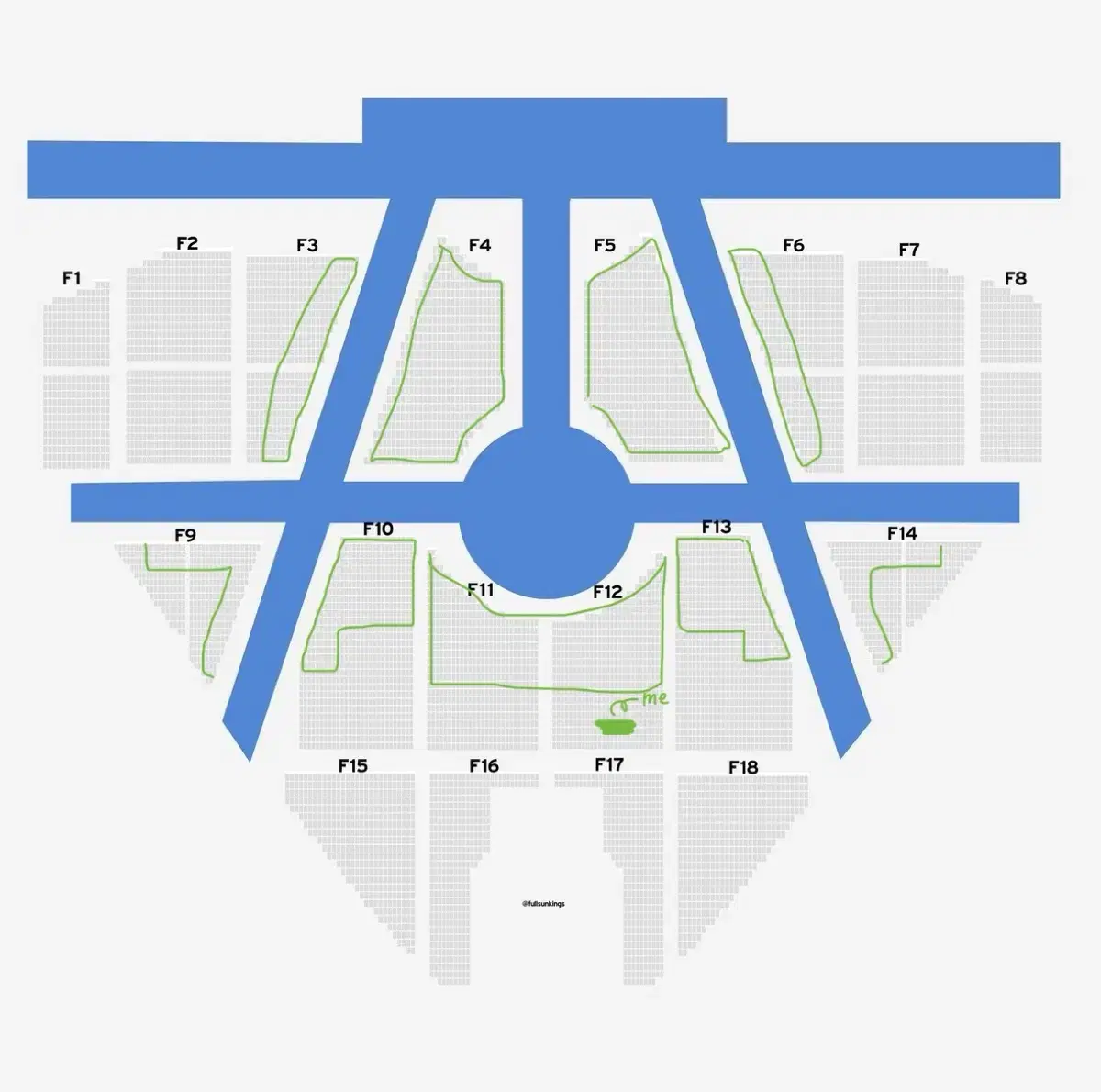 엔시티드림 드림쇼3 앙콘 중콘 vip -> 무대쪽 1층 2층 3층 양도