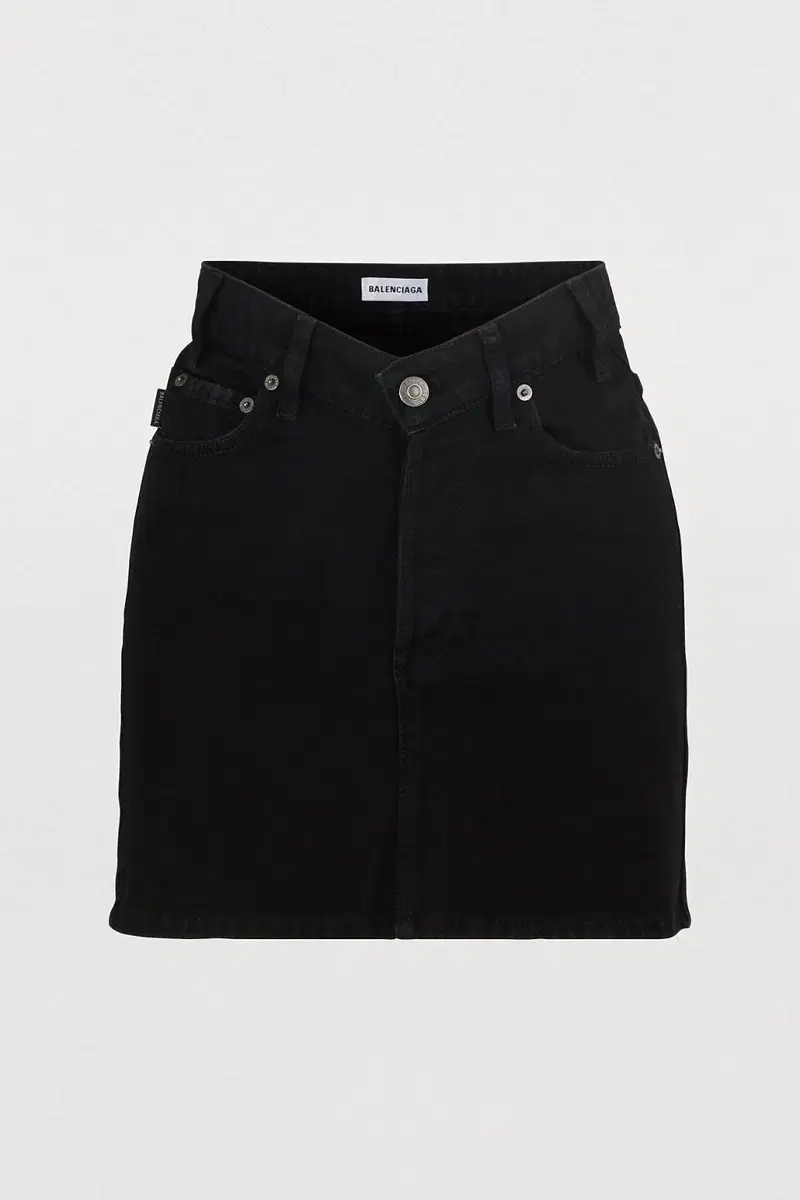 발렌시아가 v waist denim skirt 치마