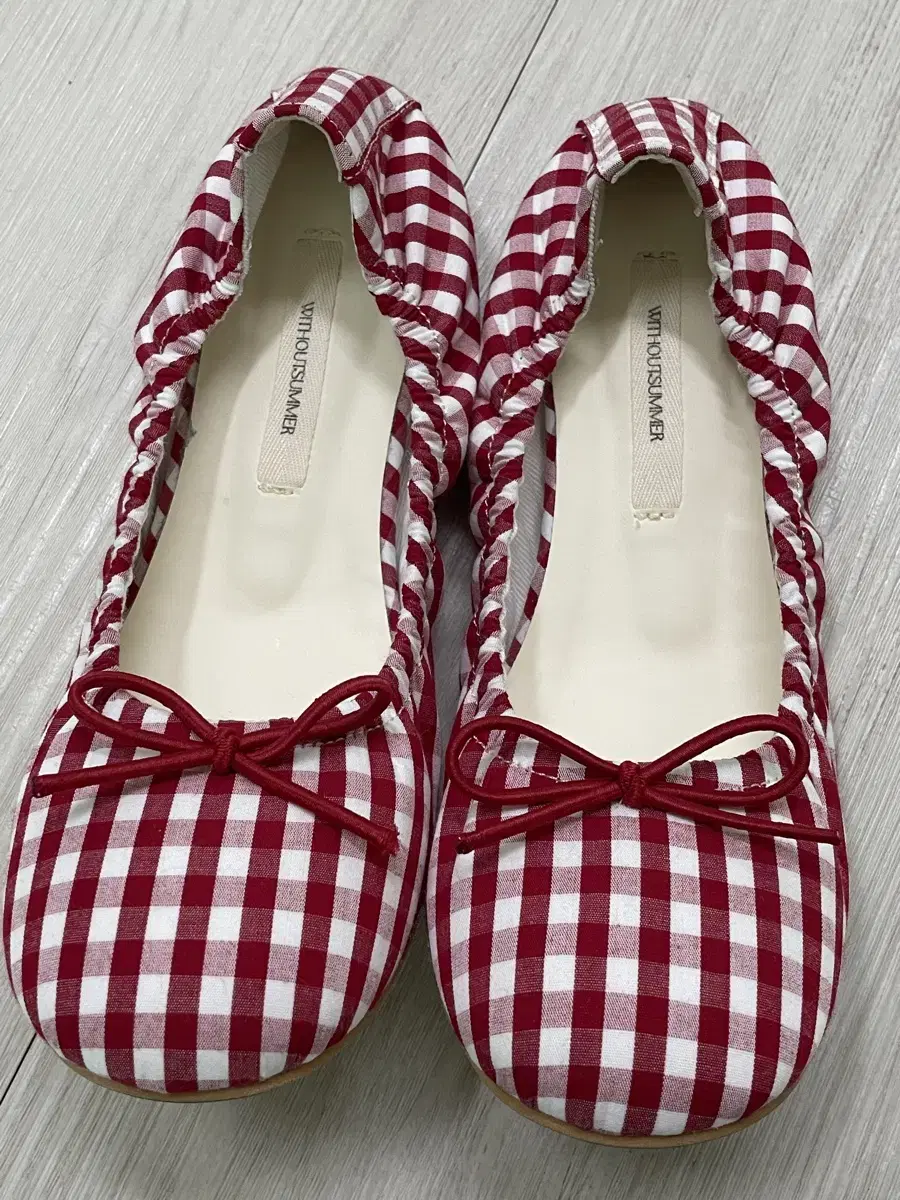 판매 위드아웃썸머 Feebie flat shoes_check