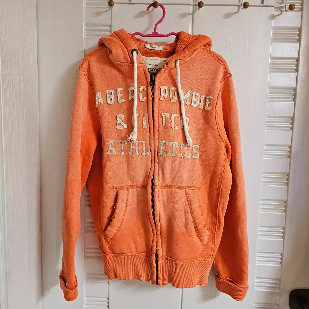 Abercrombie & Fitch Unisex Hooded Zip-Up, size S