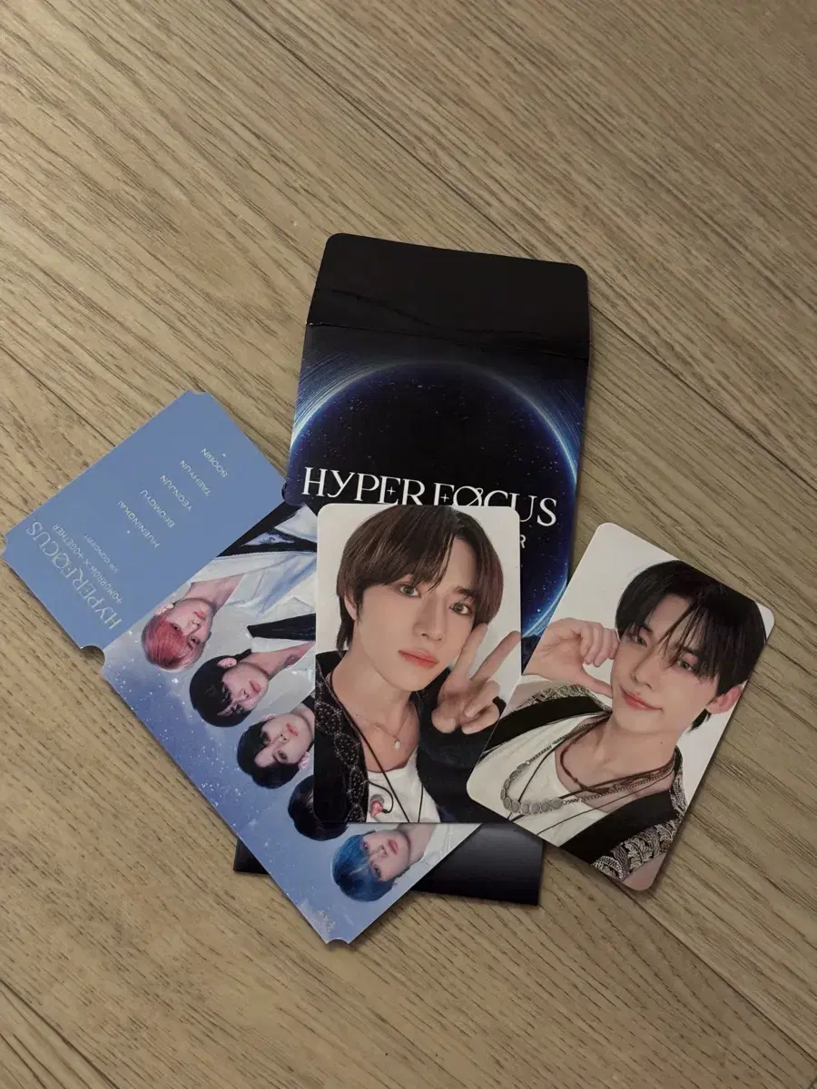 txt vrcon vrcon photocard wts soobin yeonjun taehyun heuning